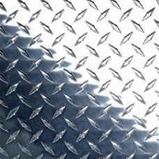 Лист нержавеющий рифленый г/к даймонд 08Х17Т 2,5 мм