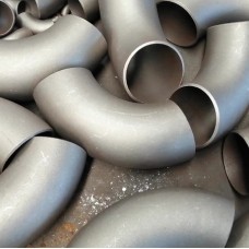 Отвод крутоизогнутый нержавеющий бесшовный приварной AISI 304 90° 13x1,5 мм DIN 11852